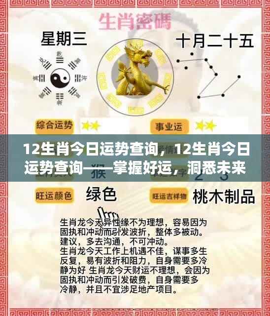 12生肖今日运势查询,12生肖今日运势查询——掌握好运,洞悉未来