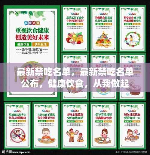 最新禁吃名单公布,倡导健康饮食,从我做起。