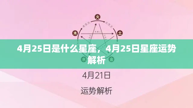 4月25日星座运势揭秘，探寻属于你的星座运势解析